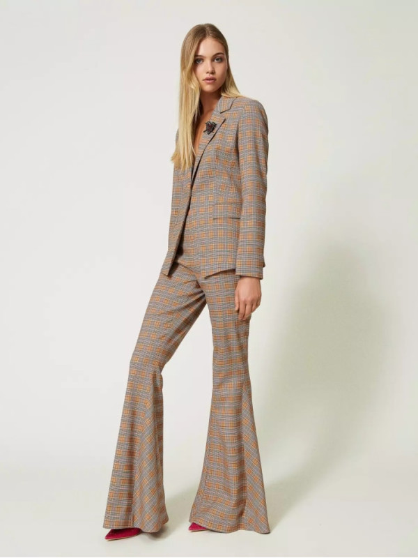 Піджак/Кориця Принц Уельський 232AP2180