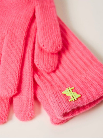Рукавички/Флуо рожевий