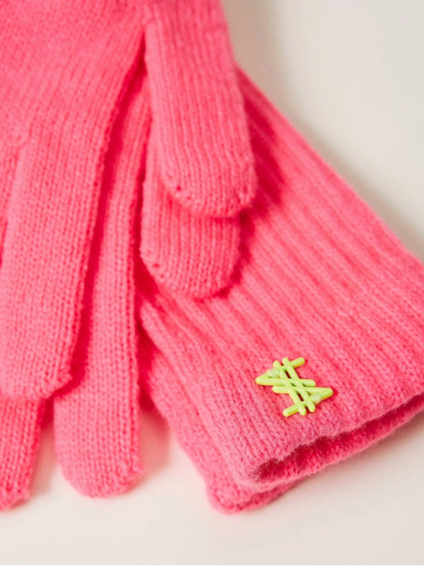 Рукавички/Флуо рожевий 232AQ4610