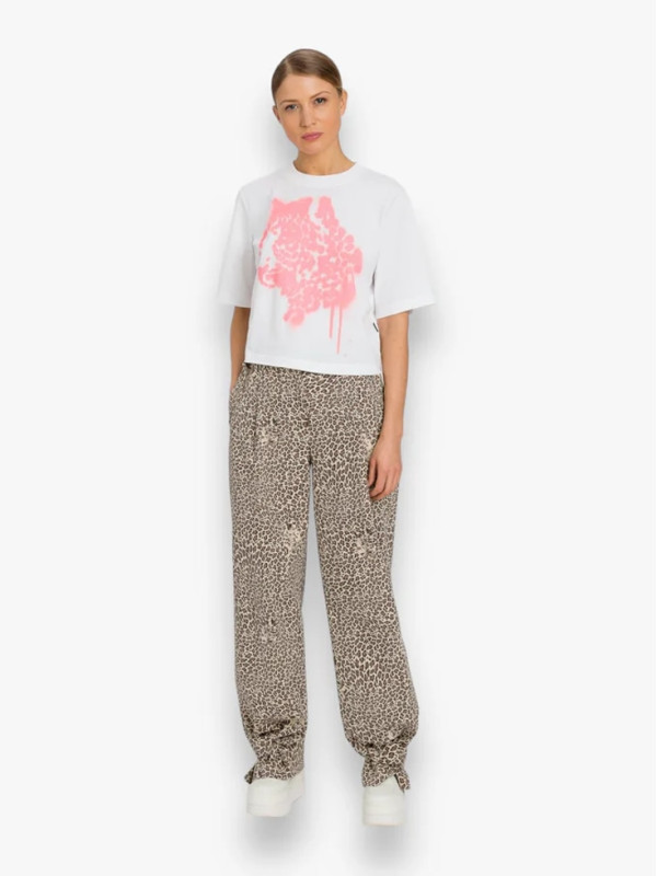 Штани / Натуральний леопард 242AM2060