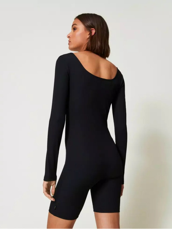 Короткий костюм / Чорний 242AM2071