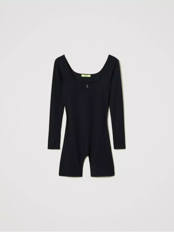 Короткий костюм / Чорний 242AM2071