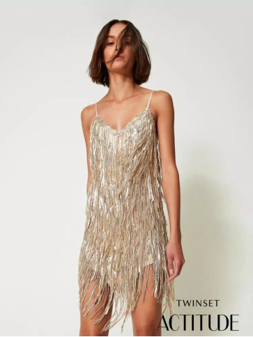 Сукня / Матове золото