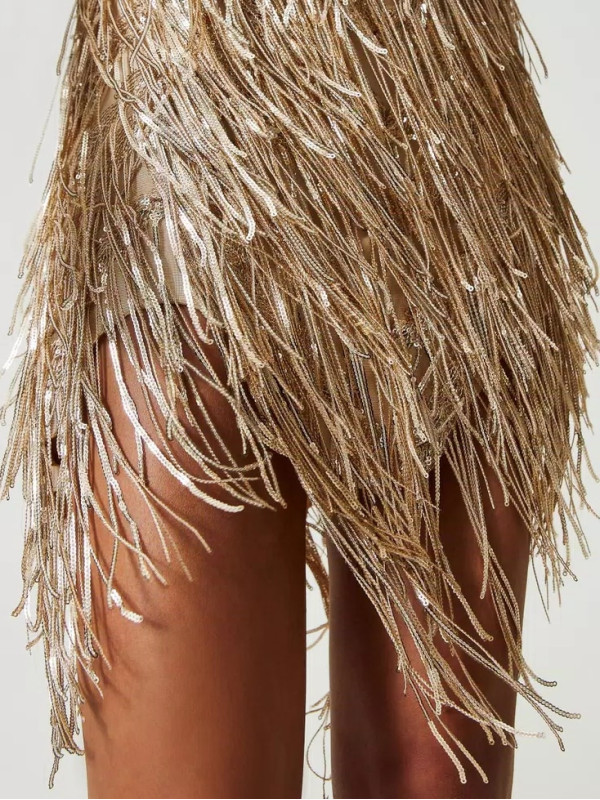 Сукня / Матове золото 242AM2110