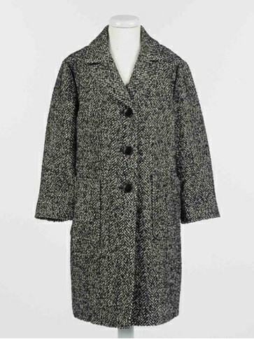 Пальто / Жаккард шеврон