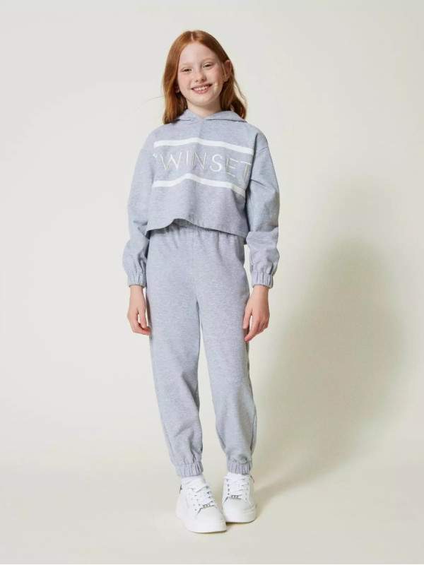 Штани / сірий світлий меланж 242GJ2332