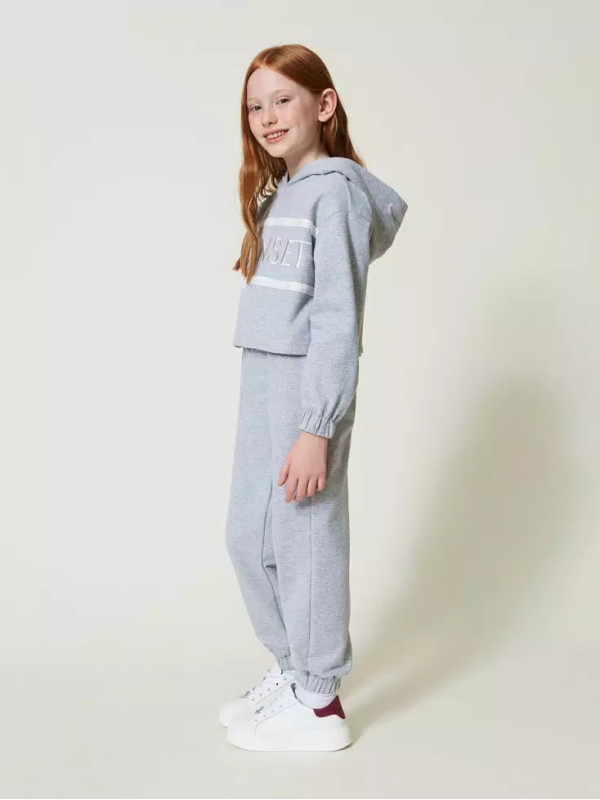 Штани / сірий світлий меланж 242GJ2332