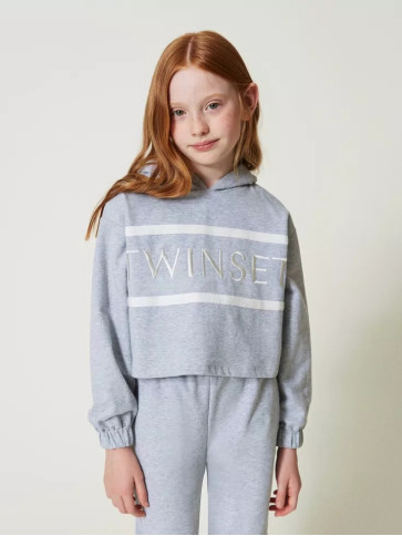 Світшот / сірий світлий меланж