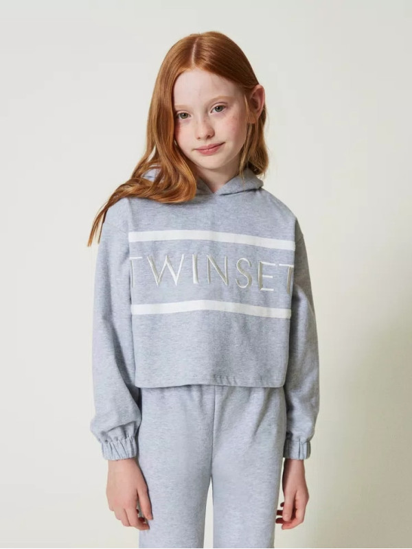 Світшот / сірий світлий меланж 242GJ2333