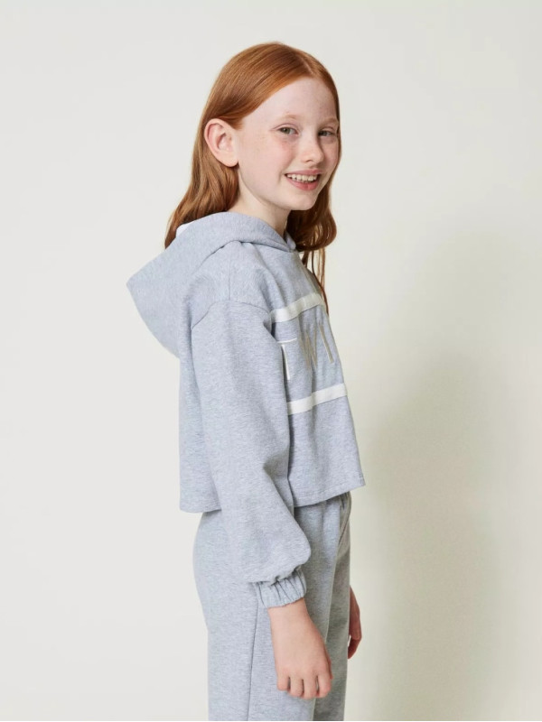 Світшот / сірий світлий меланж 242GJ2333