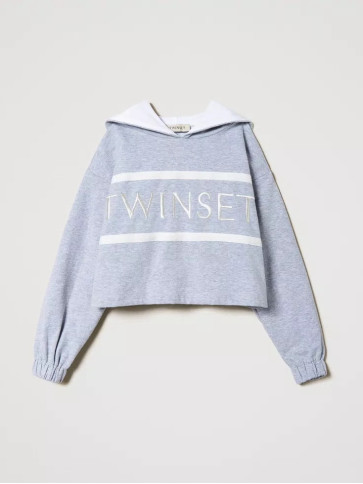 Світшот / сірий світлий меланж