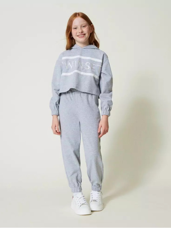 Світшот / сірий світлий меланж 242GJ2333