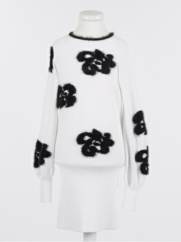 Сукня / Чорний / Білий 242GJ3071