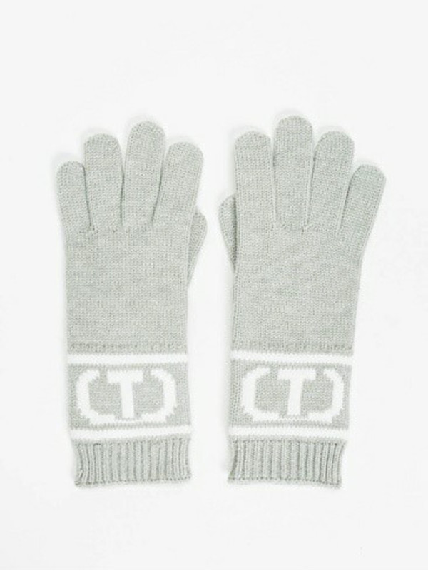 Рукавички / Сірий / білий 242GJ501E