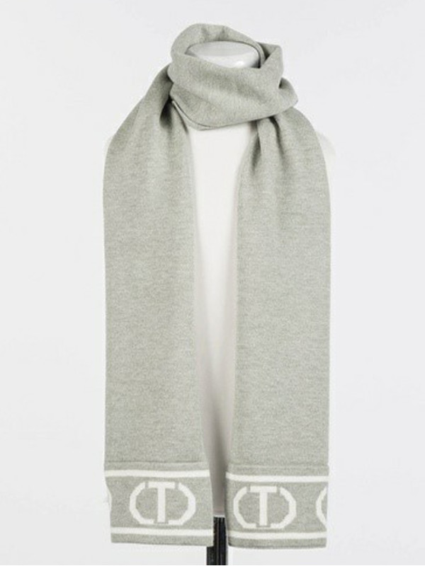 Шарф / Сірий / білий 242GJ501F