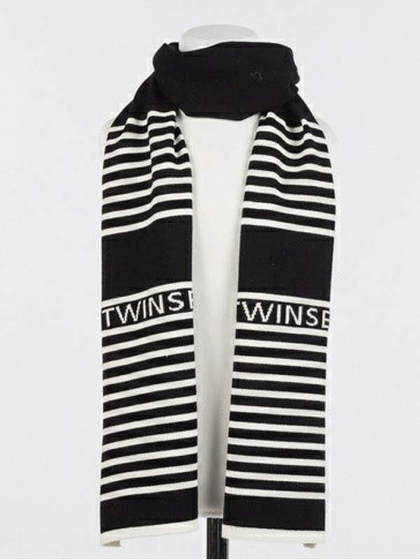 Шарф / Білий / чорний 242GJ5051