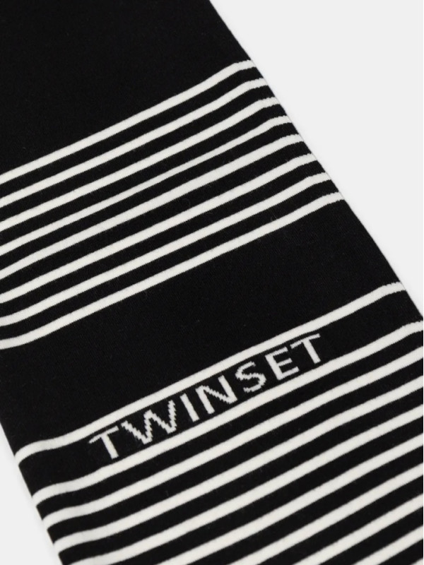 Шарф / Білий / чорний 242GJ5051