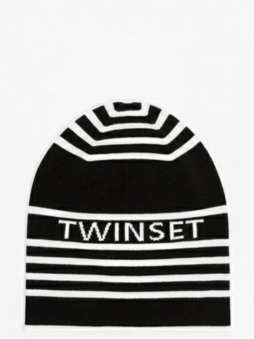 Шапка / Білий / чорний