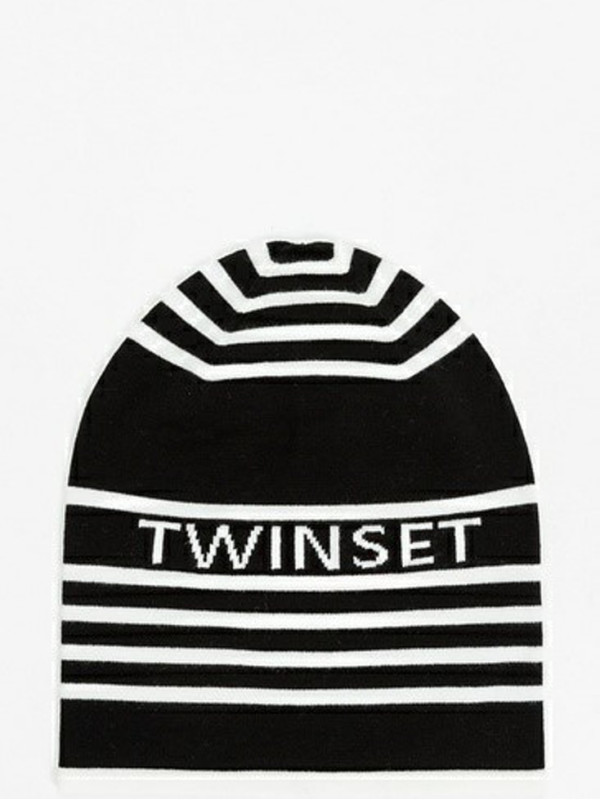 Шапка / Білий / чорний 242GJ5052