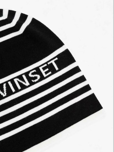 Шапка / Білий / чорний