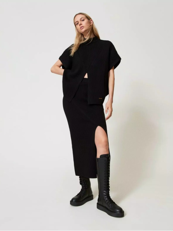 Кросівки Високі / Чорний 242LIP014