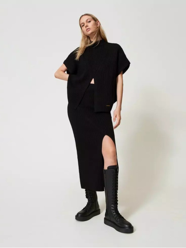 Кросівки Високі / Чорний 242LIP014