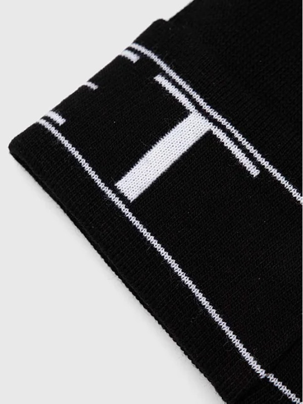 Шапка / Чорний / старий білий 242TA4480