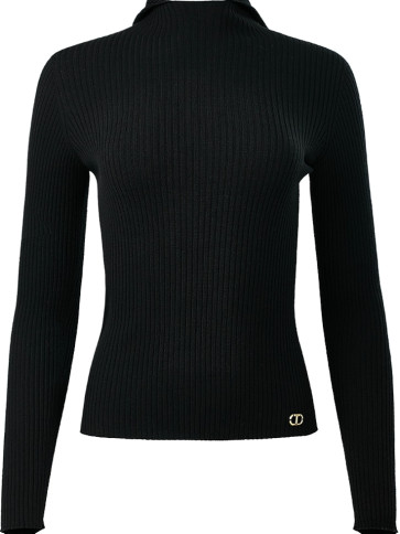 Светр з капюшоном / Чорний