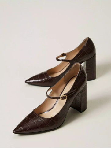 Туфлі / Кавово - шоколадний