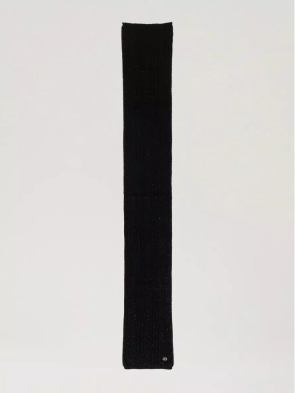 В'язаний шарф / Чорний 242TO5731