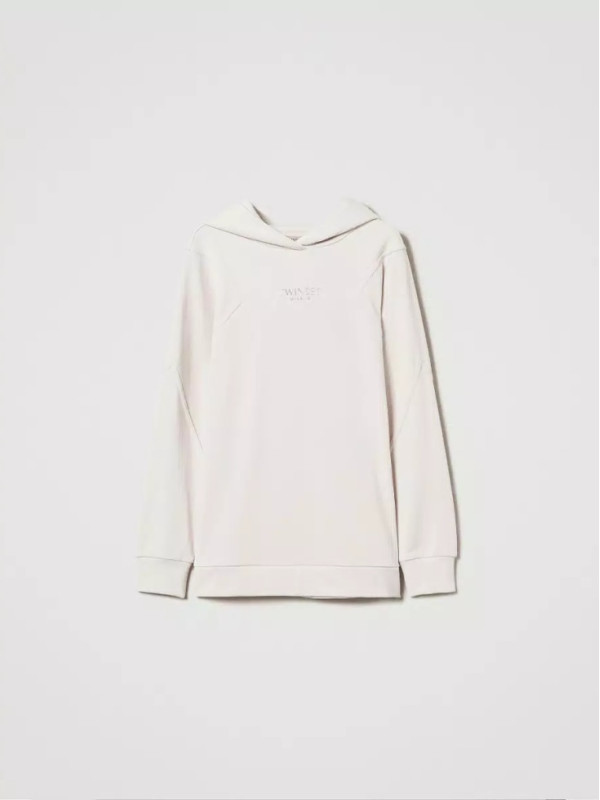 Світшот довгий / Старий білий 242TP2041