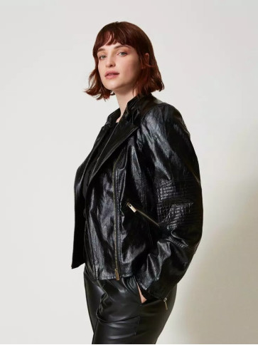 Байкерська куртка / Чорний