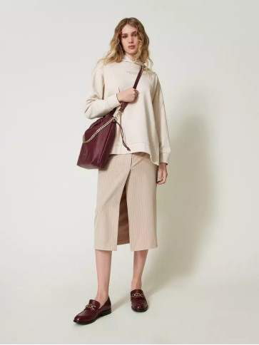 Спідниця / Індиго / Смужка люрекс