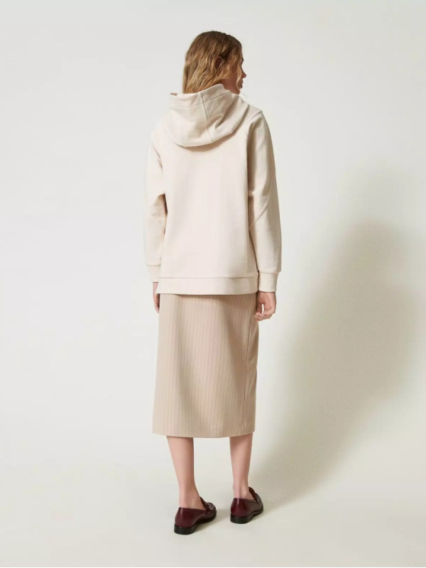 Спідниця / Індиго / Смужка люрекс 242TP2153