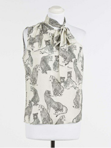 Топ / Ягуар чорний / сніг