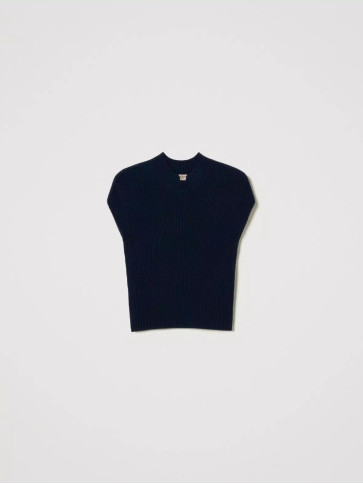 В'язаний топ / Індиго