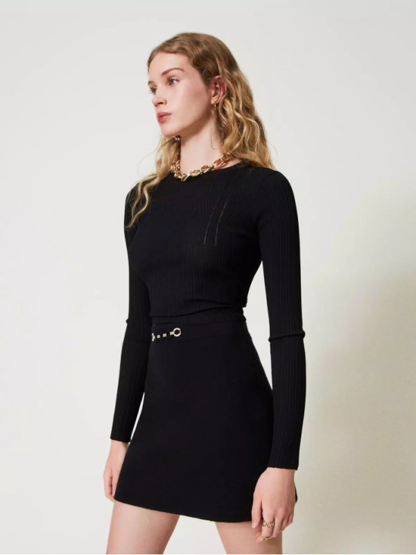 Спідниця / Чорний 242TP3183