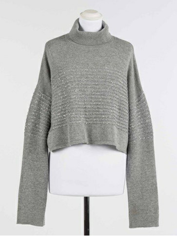 Вовняний светр / Сірий Меланж