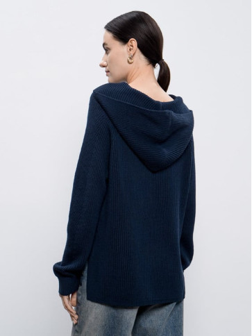 В'язаний світшот / Індиго