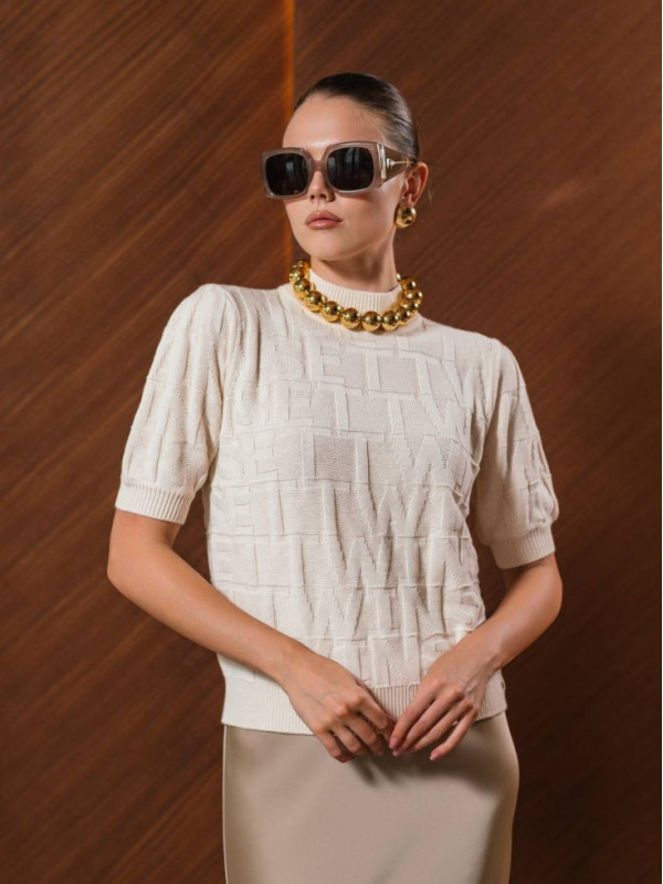 Светр / Старий білий 242TP3600