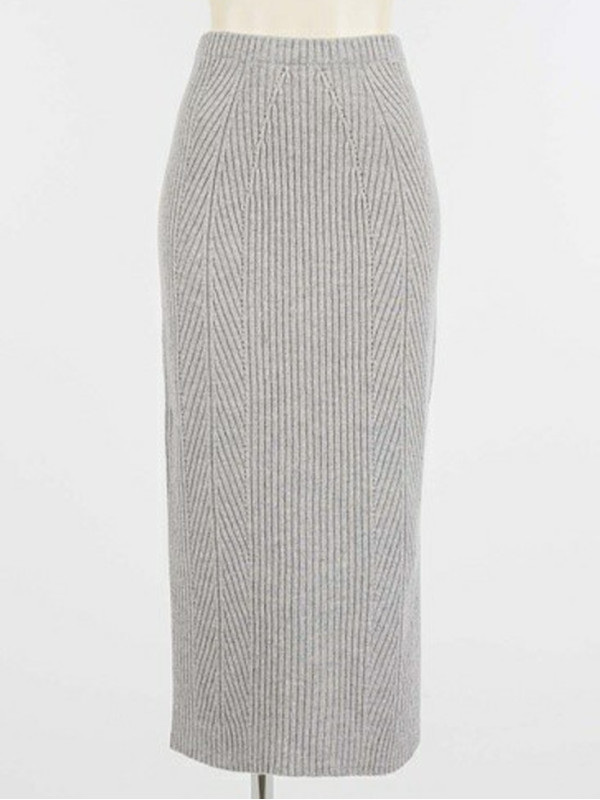 Спідниця міді / Сірий / сріблястий 242TP3712