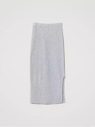 Спідниця міді / Сірий / сріблястий