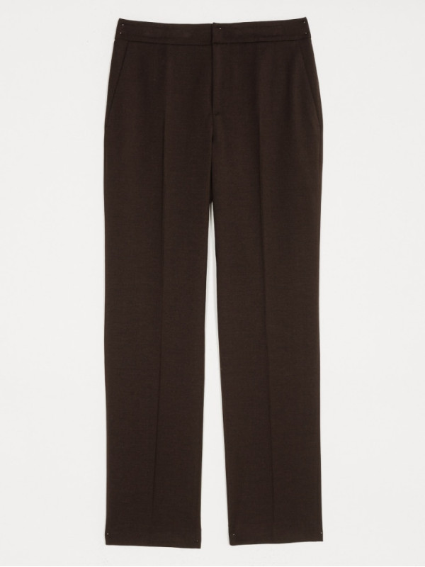 Штани / Кавово - шоколадний 242TT2125