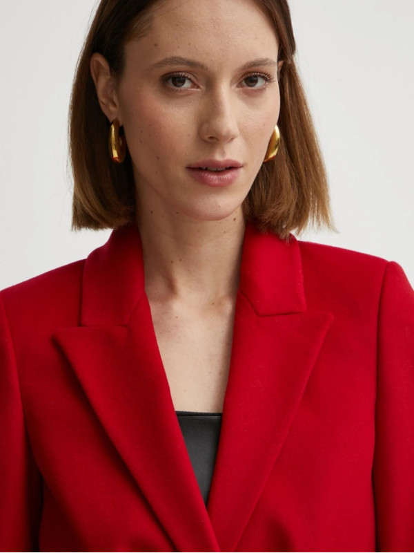 Пальто / Венеціанський червоний 242TT2202