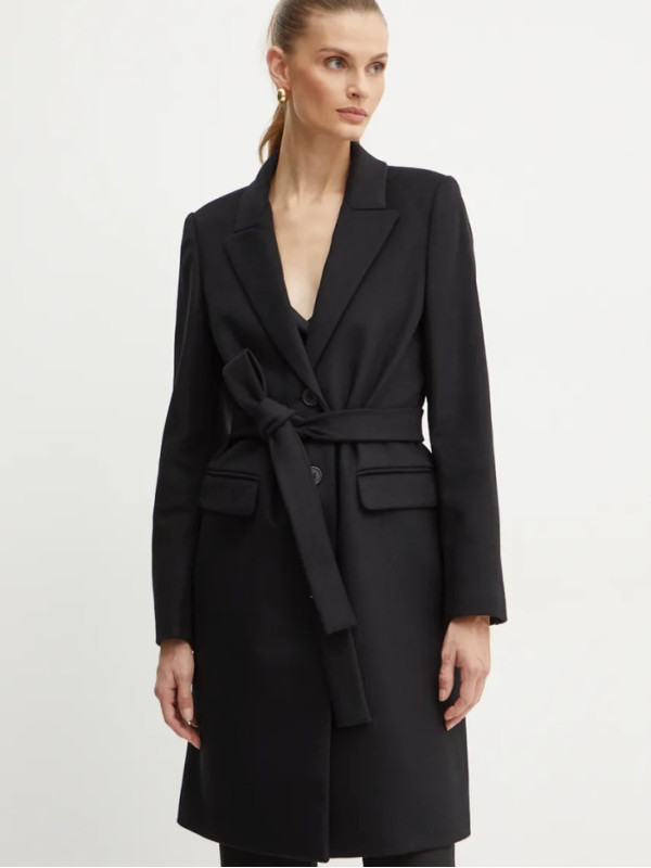 Пальто / Чорний 242TT2202