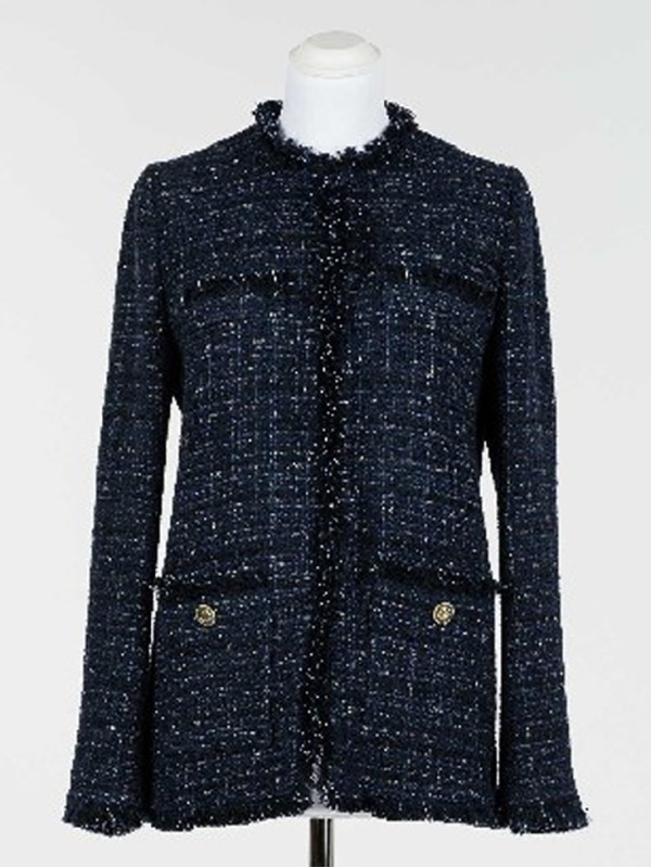 Жакет / Букле синій 242TT2391