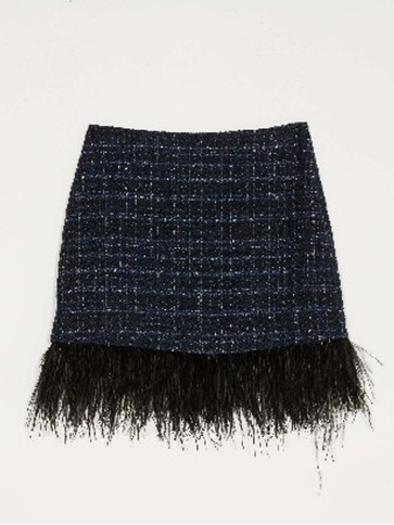 Спідниця / Букле синій