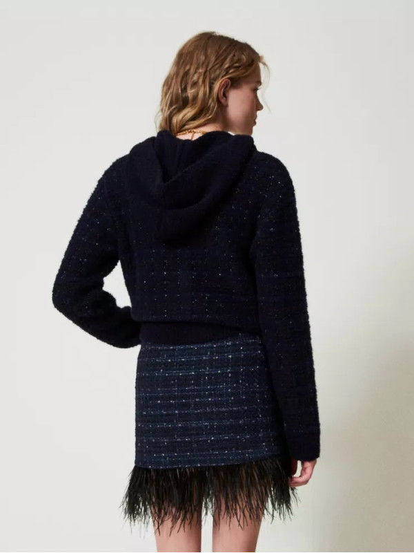 Спідниця / Букле синій 242TT2392