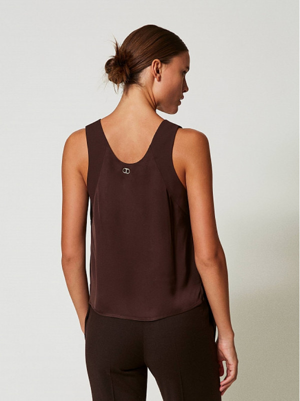 Топ / Кавово - шоколадний 242TT2412