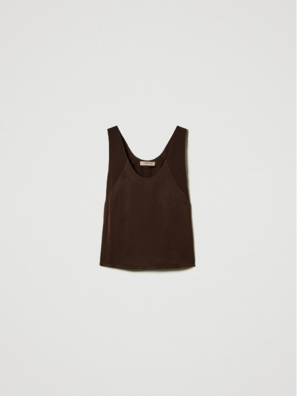 Топ / Кавово - шоколадний 242TT2412